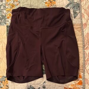 lululemon athletica Deep Purple Bike Shorts